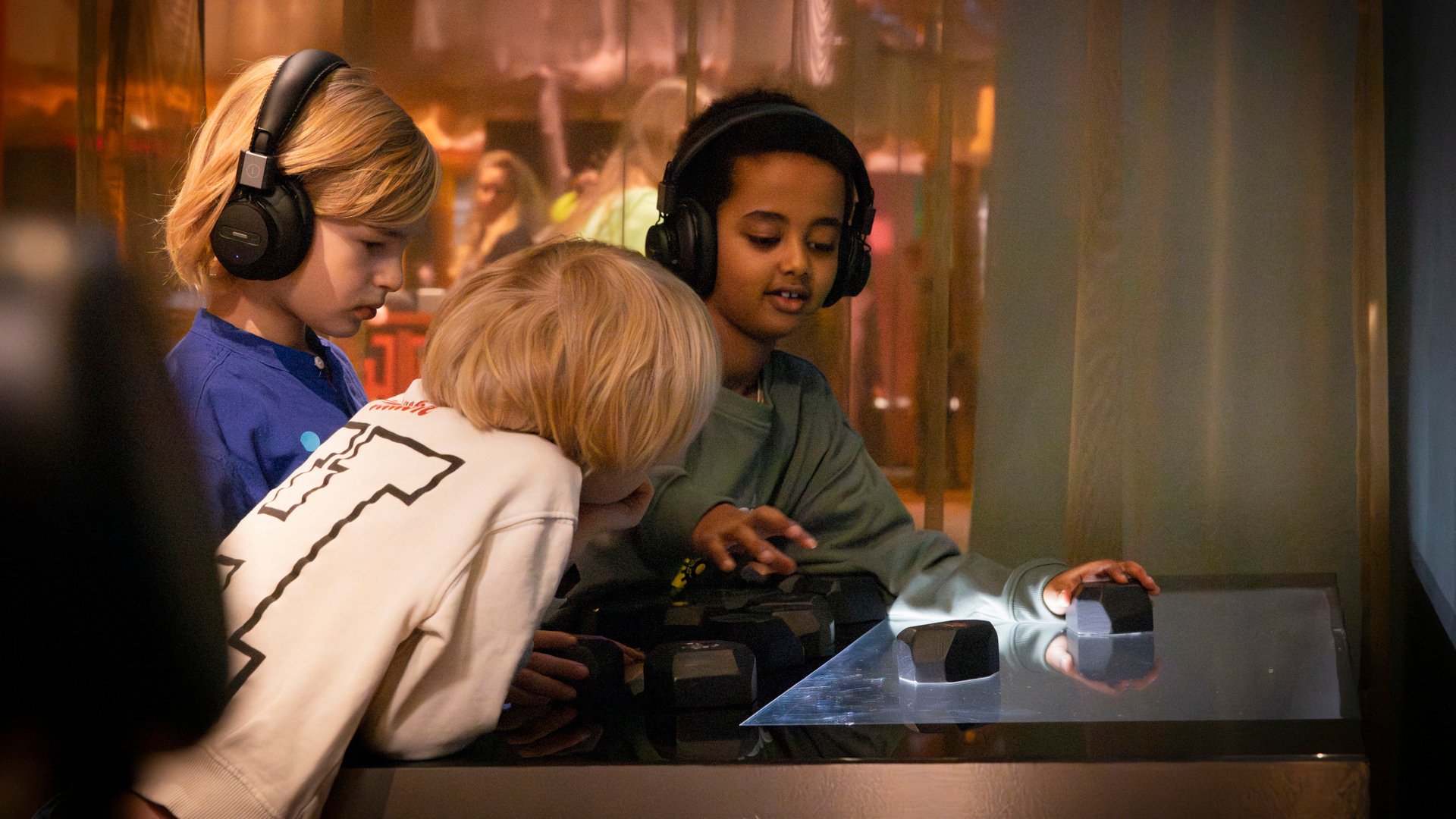 Barn på Etnografiska msueet