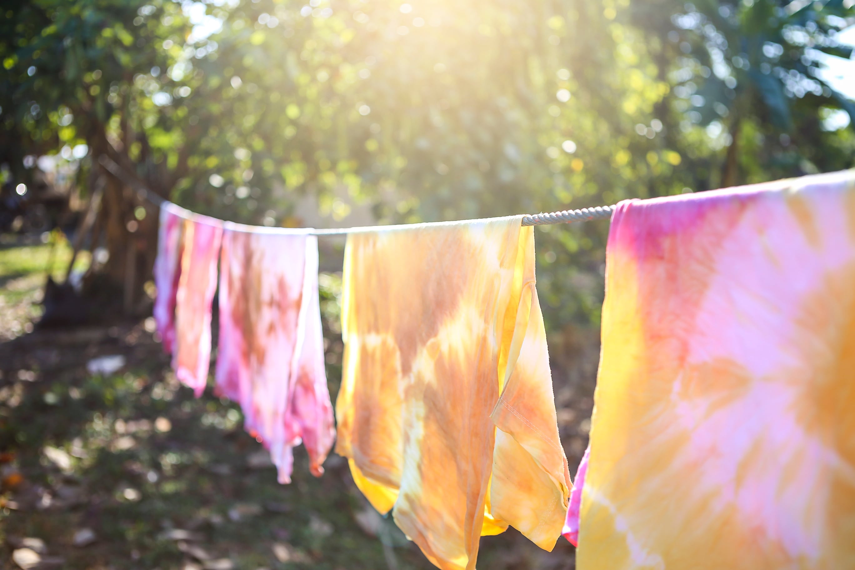 Batik i solen