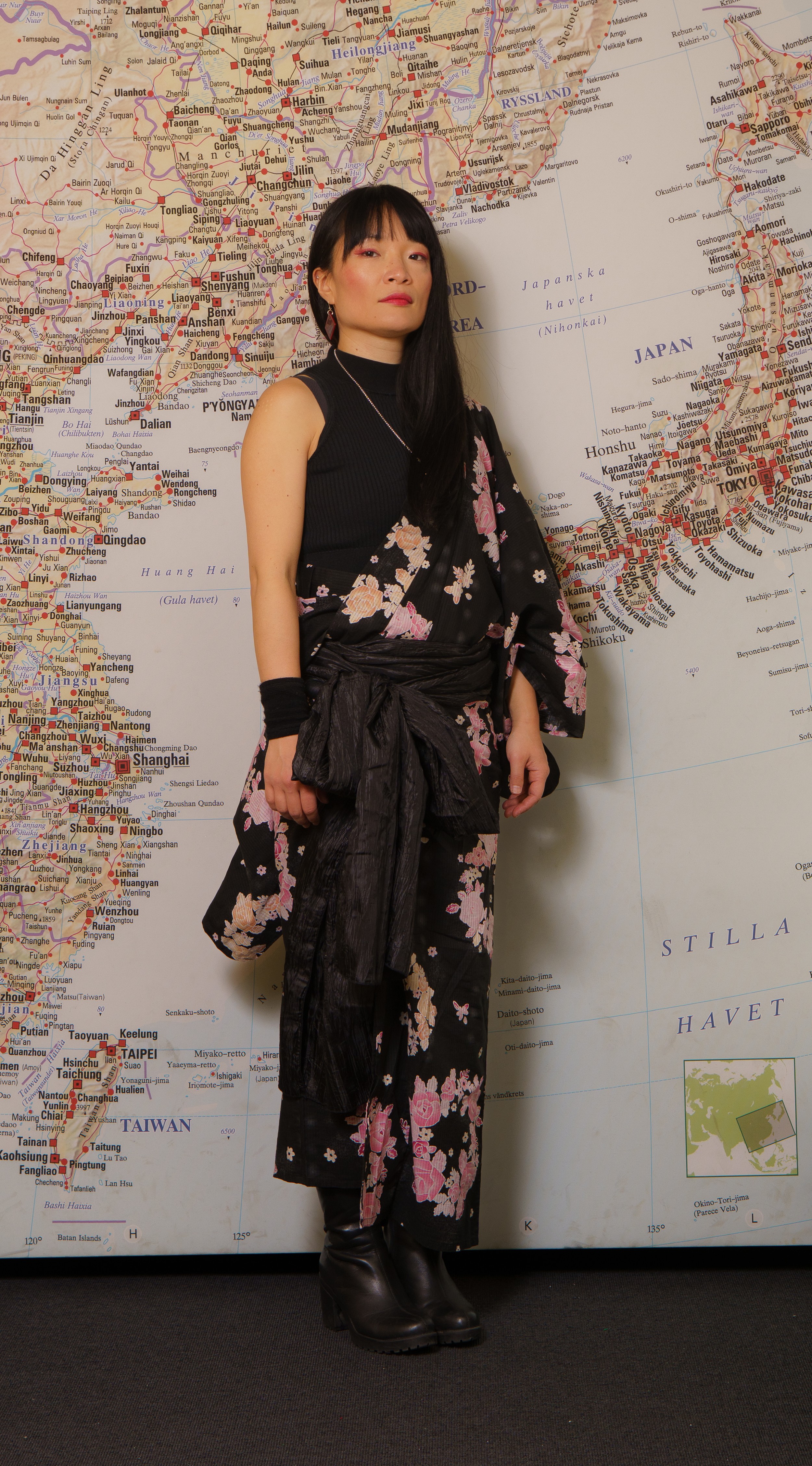 Maki Kobayashi taiko artist and workshop leader