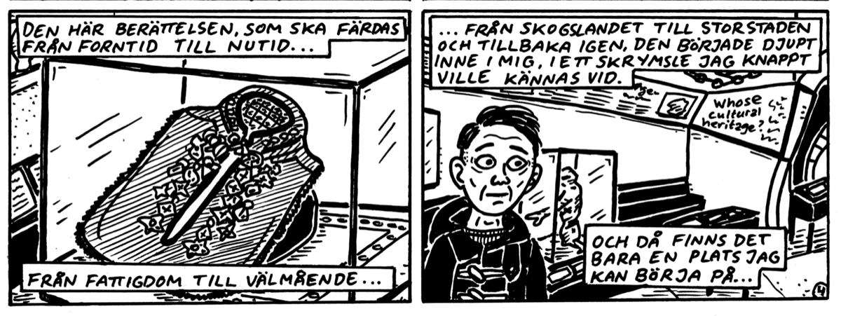 Tecknad seriestrip av Mats Jonsson