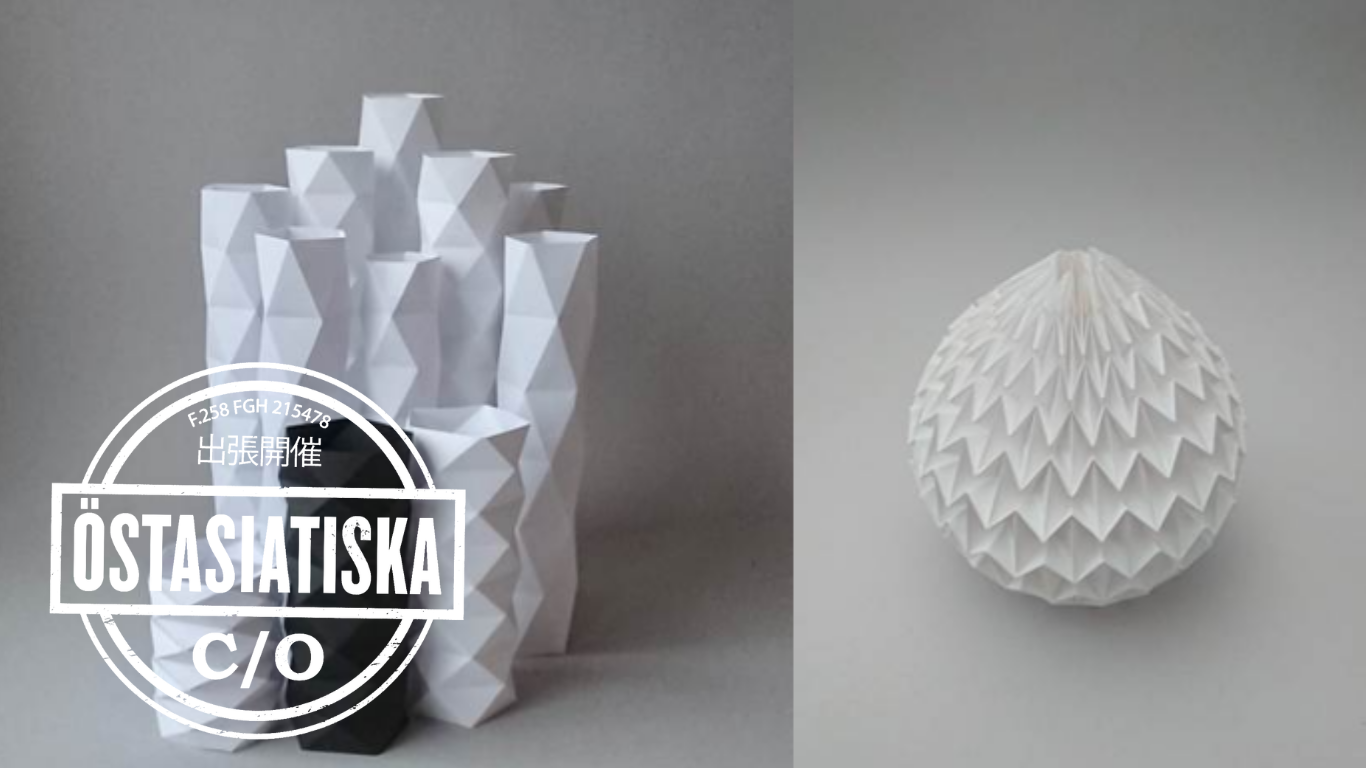 Dekorbild för kurs i origami kryssmönster